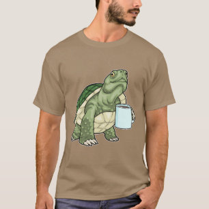 Turtle Coffee Cup T-Shirt
