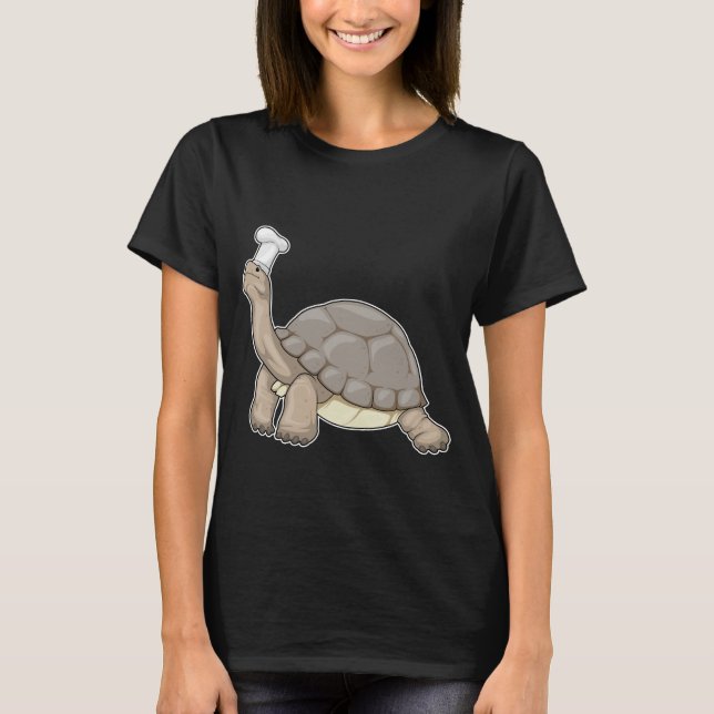 Turtle Cook Koch Hut T-Shirt (Vorderseite)