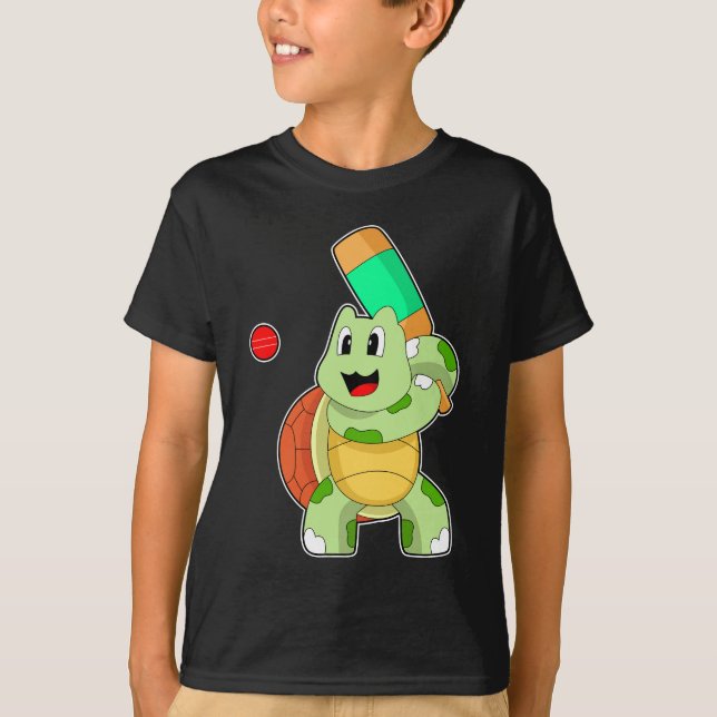 Turtle Cricket T-Shirt (Vorderseite)