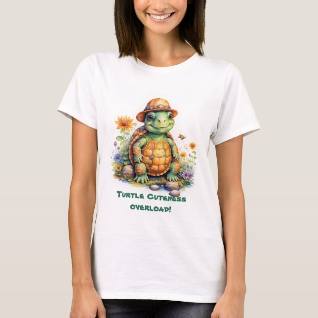 Turtle Cutness Overload T-Shirt (Vorderseite)