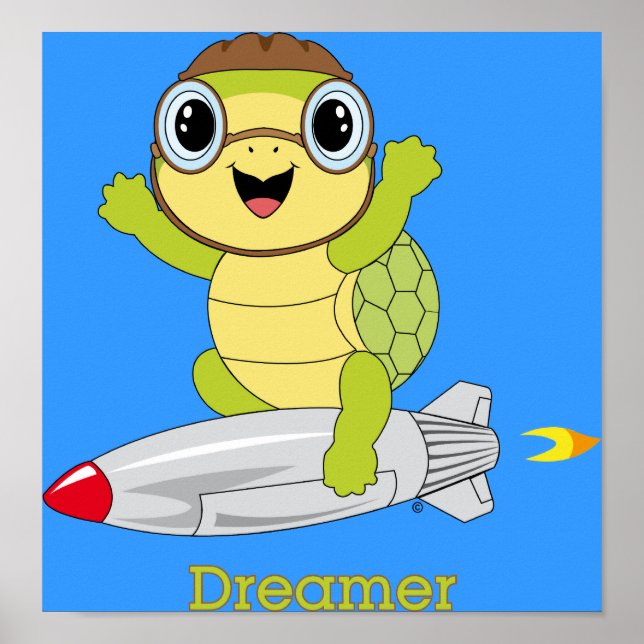Turtle Dreamer™ Poster (Vorne)