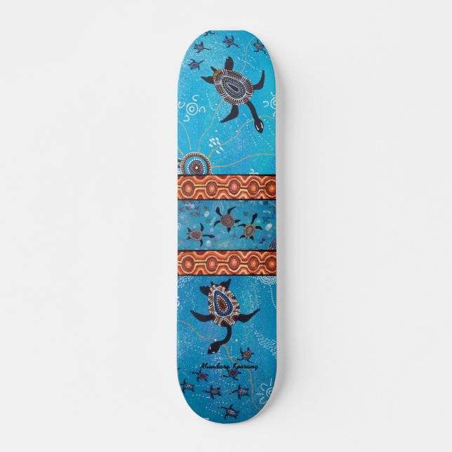 TURTLE DREAMING SKATEBOARD (Vorne)