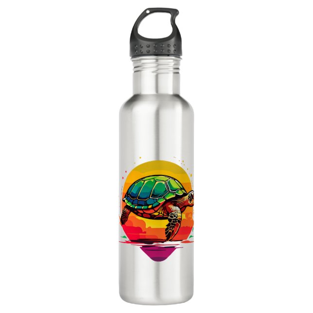 Turtle    edelstahlflasche (Vorderseite)