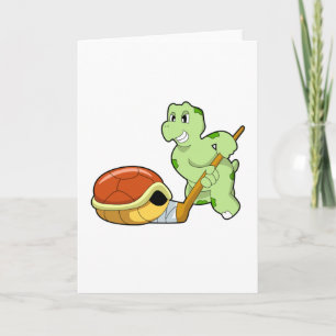Turtle Eishockey Eishockeyschläger Karte