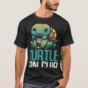 Turtle Fan Club Tortoise Zoo Kinder Jungen Mädchen T-Shirt