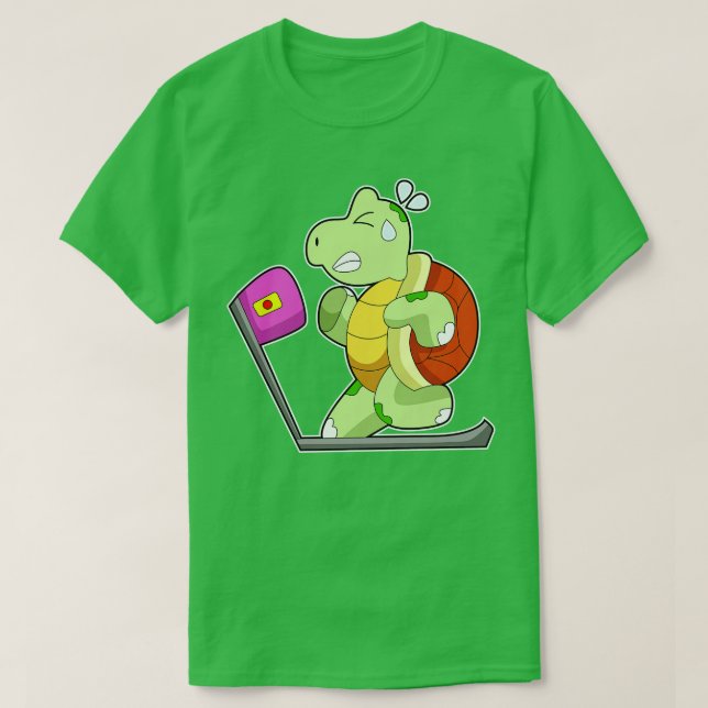 Turtle Fitness Treadmill T-Shirt (Design vorne)