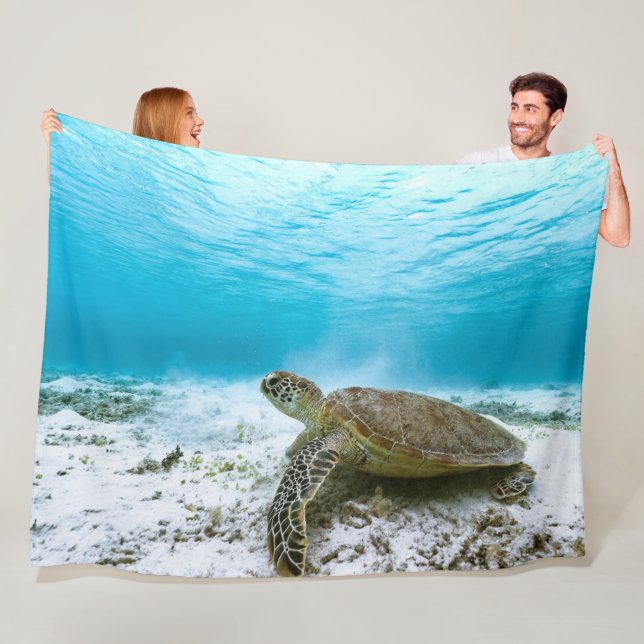 Turtle Fleece Blanket (Beispiel)