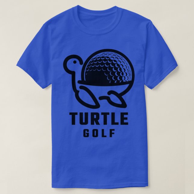 Turtle Golf T-Shirt (Design vorne)