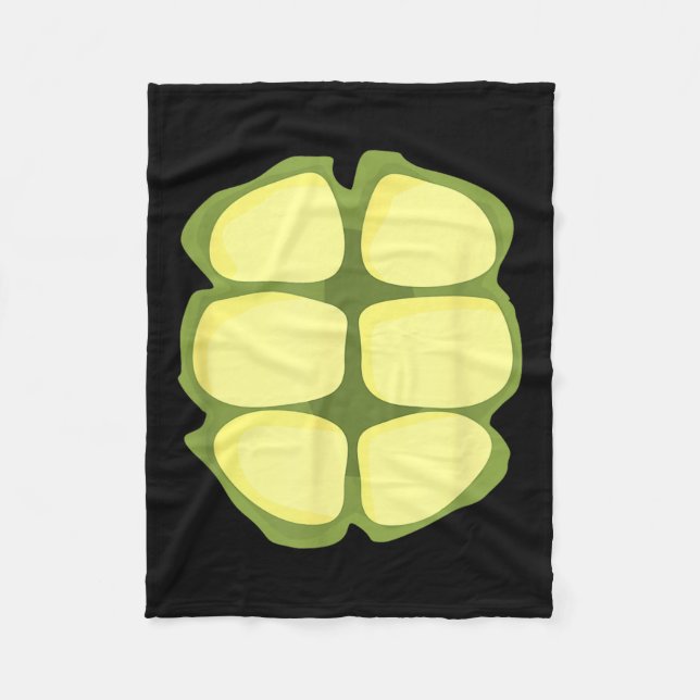 Turtle Halloween-Design Turtoise Shell-Geschenk  Fleecedecke (Vorderseite)