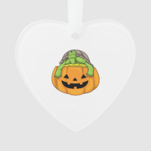 Turtle Halloween-Kürbis Classic T-Shirt_1 Ornament