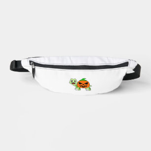 Turtle Halloween Kürbis Classic T-Shirt Bauchtasche