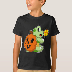Turtle Halloween Pumpkin Lollypop T-Shirt