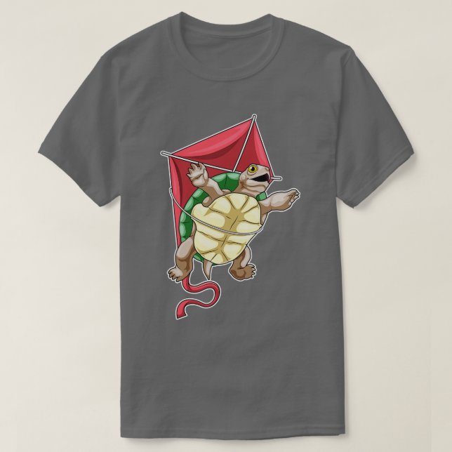 Turtle Hang Gleitschirm Kite T-Shirt (Design vorne)