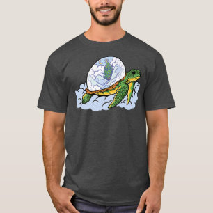 Turtle Holiday Celebrate Happy Christmas Jolly Dom T-Shirt