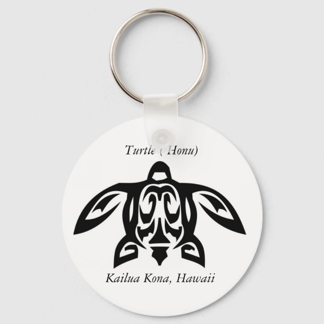 Turtle Honu. Schlüsselanhänger (Vorderseite)