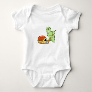 Turtle Ice Hockey Ice Hockey-Stab Baby Strampler