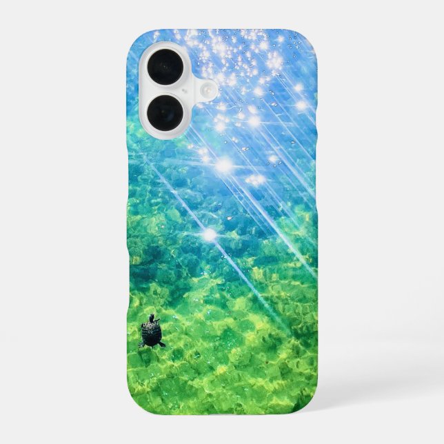 Turtle IPHONE Case 16 Hülle (Rückseite)