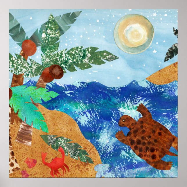 Turtle Island Night Songs Poster (Vorne)