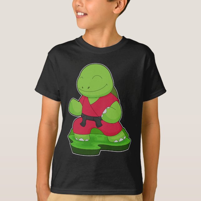 Turtle Karate Martial Arts T-Shirt (Vorderseite)