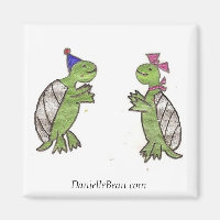 Turtle-Liebe-Magnet