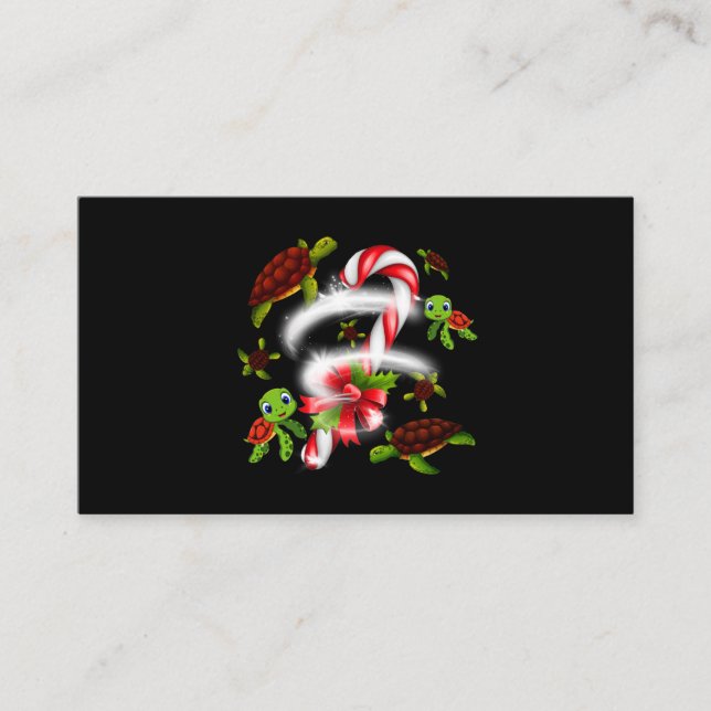 Turtle Lover | Nur ein Mädchen, das die Schildkröt Visitenkarte (Vorderseite)