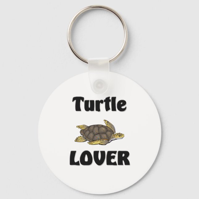 Turtle Lover Schlüsselanhänger (Vorderseite)