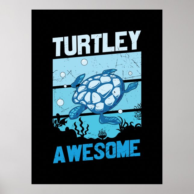 Turtle Lover | Turtley Phantastisch Poster (Vorne)