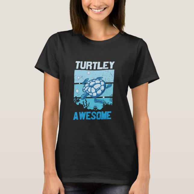 Turtle Lover | Turtley Phantastisch T-Shirt (Vorderseite)