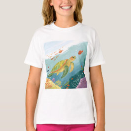 Turtle malen T-Shirt