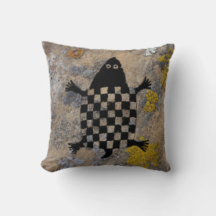 Turtle Mimbres Pottery Design Kissen