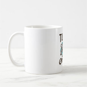 Turtle Mom Vintage-Stichvektor-Design_1 Kaffeetasse