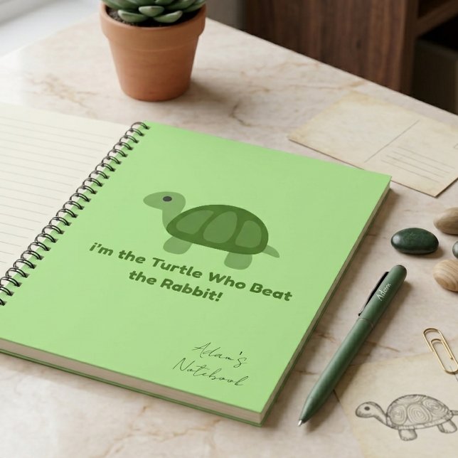 Turtle Motivationsspirale  Notizblock (Von Creator hochgeladen)