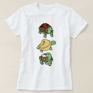 Turtle Noodles Niedlich Tortoise T-Shirt