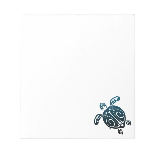 Turtle Notepad Notizblock (Vorderseite)