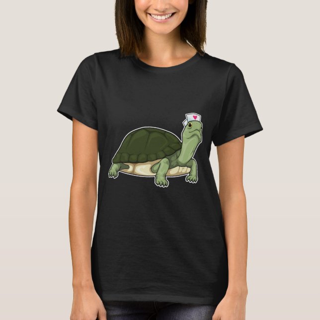 Turtle Nurse T-Shirt (Vorderseite)