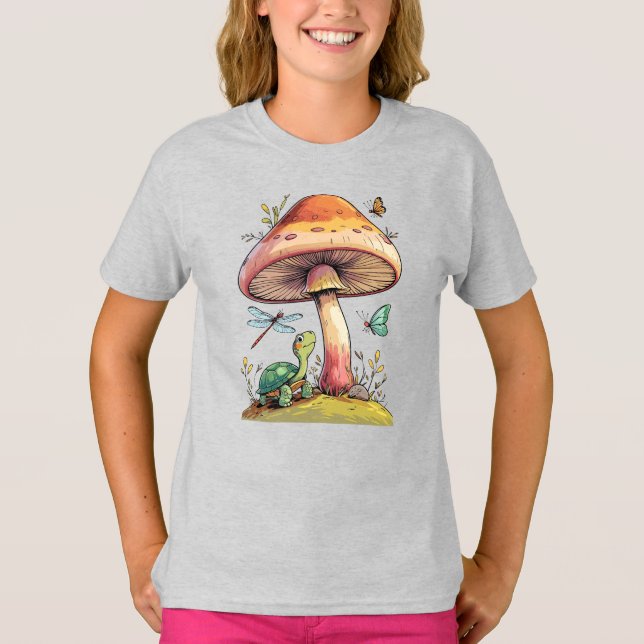 Turtle On A Hill T-Shirt (Vorderseite)