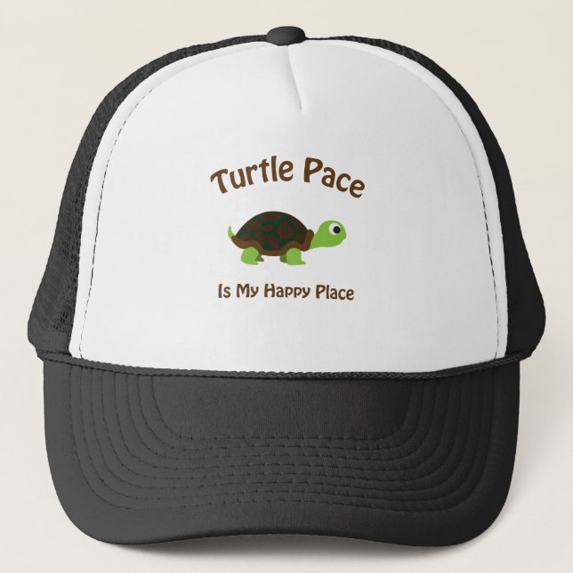 Turtle Pace Truckerkappe (Vorderseite)