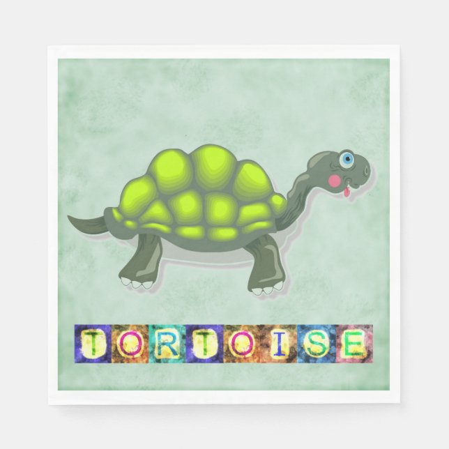 Turtle Paper Napkin Serviette (Vorderseite)