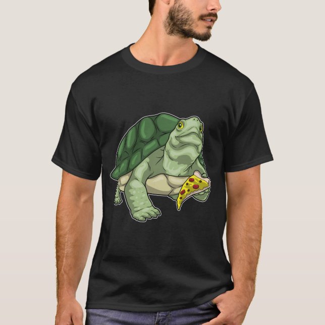 Turtle Pizza T-Shirt (Vorderseite)