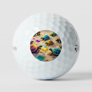 "Turtle Playtime Palooza" Golfball