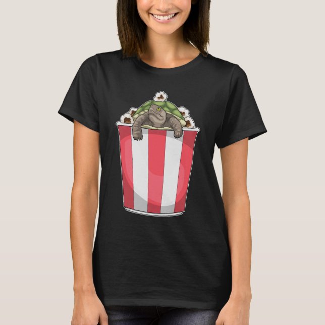 Turtle Popcorn T-Shirt (Vorderseite)