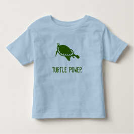 Turtle Power Kleinkind Shirt