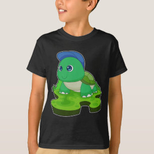 Turtle Pupil Cap School T-Shirt