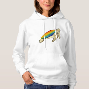 Turtle Rainbow Hoodie