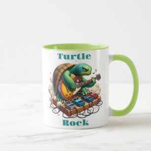 Turtle Rockstar Jamming auf Bühne Tasse