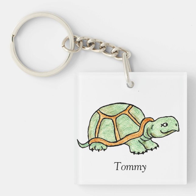 Turtle-Schlüsselanhänger Schlüsselanhänger (Vorderseite)