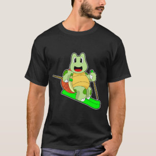 Turtle Skier Ski T-Shirt