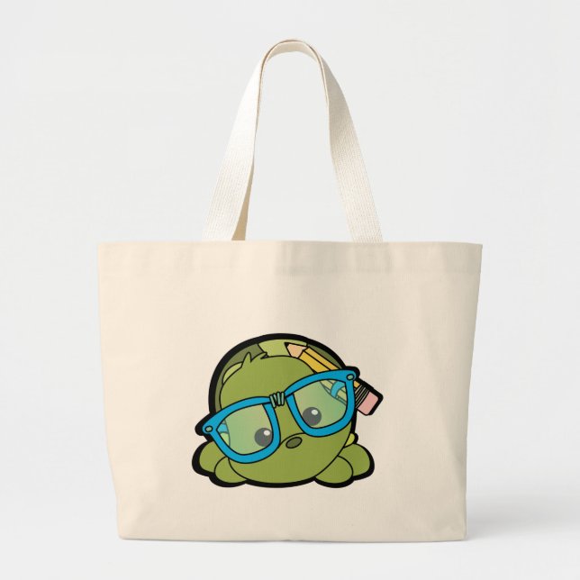 Turtle Smarty Jumbo Stoffbeutel (Vorne)