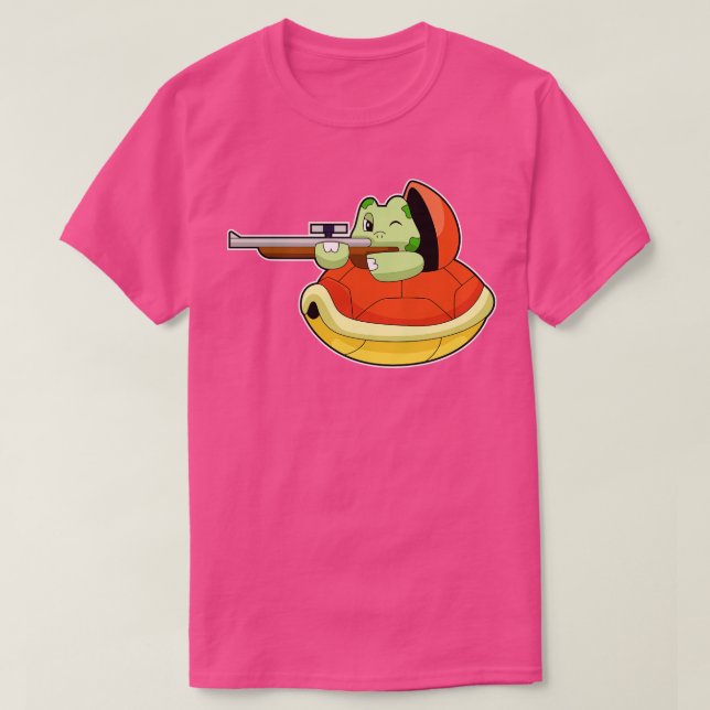Turtle Sniper Rifle T-Shirt (Design vorne)