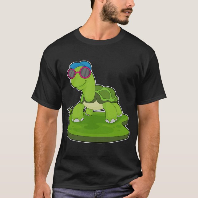 Turtle-Sonnenbrille T-Shirt (Vorderseite)